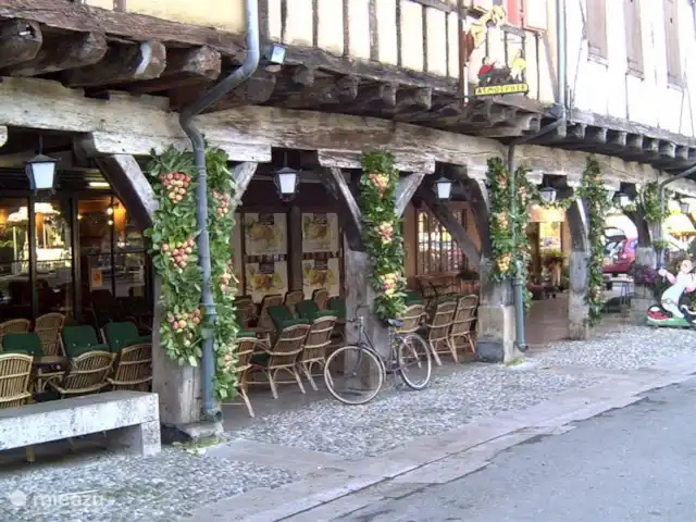 Het vlakbij gelegen middeleeuwse stadje Mirepoix biedt ook veel terrasjes en goede restaurants.
